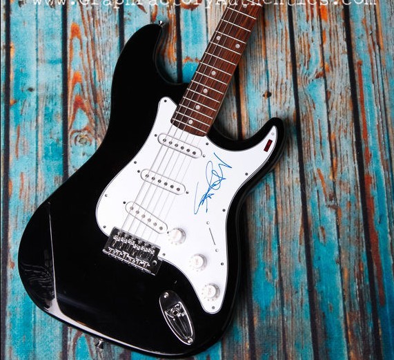 GFA Anthrax Rock Band * SCOTT IAN * Signed New Electric Guitar AD1 COA