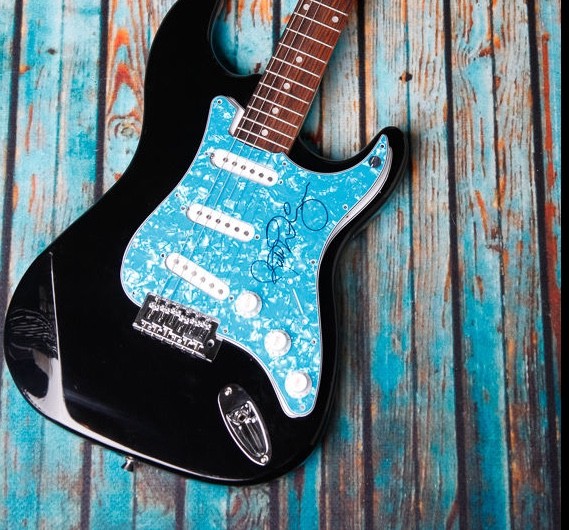 GFA The McCoys Band * RICK DERRINGER * Signed Electric Guitar AD1 PROOF COA