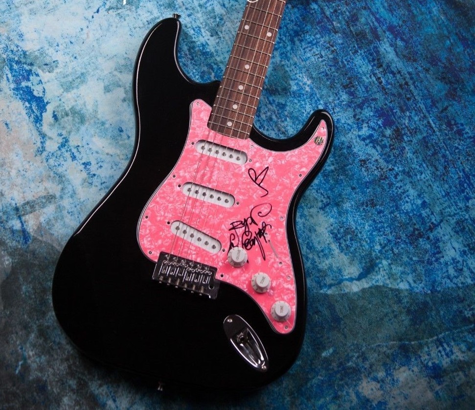 GFA American Pop Star * RYN WEAVER * Signed Electric Guitar LA1 COA