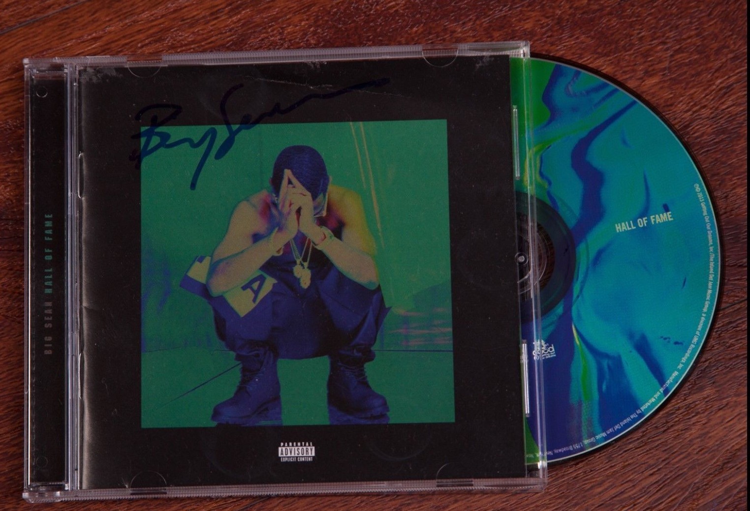 GFA Hall of Fame * BIG SEAN * Signed CD Booklet PROOF AD1 COA