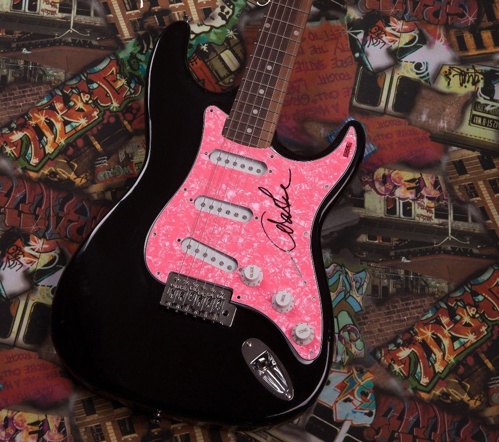 GFA Country Pop Star * MARIE OSMOND * Signed Electric Guitar M2 COA