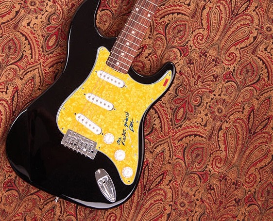 GFA One Direction's Guitarist * DAN RICHARDS * Signed Electric Guitar LA1 COA