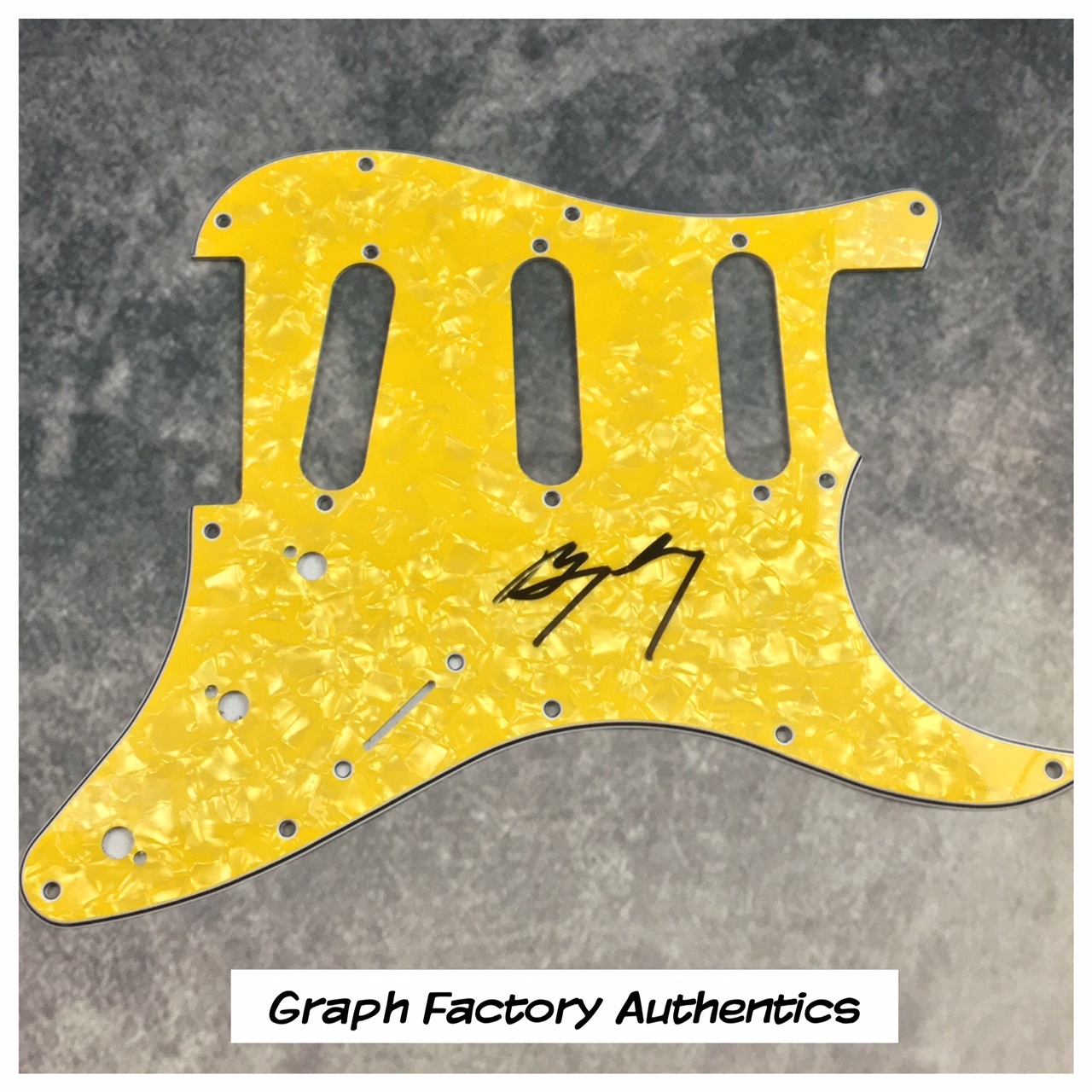 GFA Blues Rock Legend * BARRY GOLDBERG * Signed Electric Pickguard COA