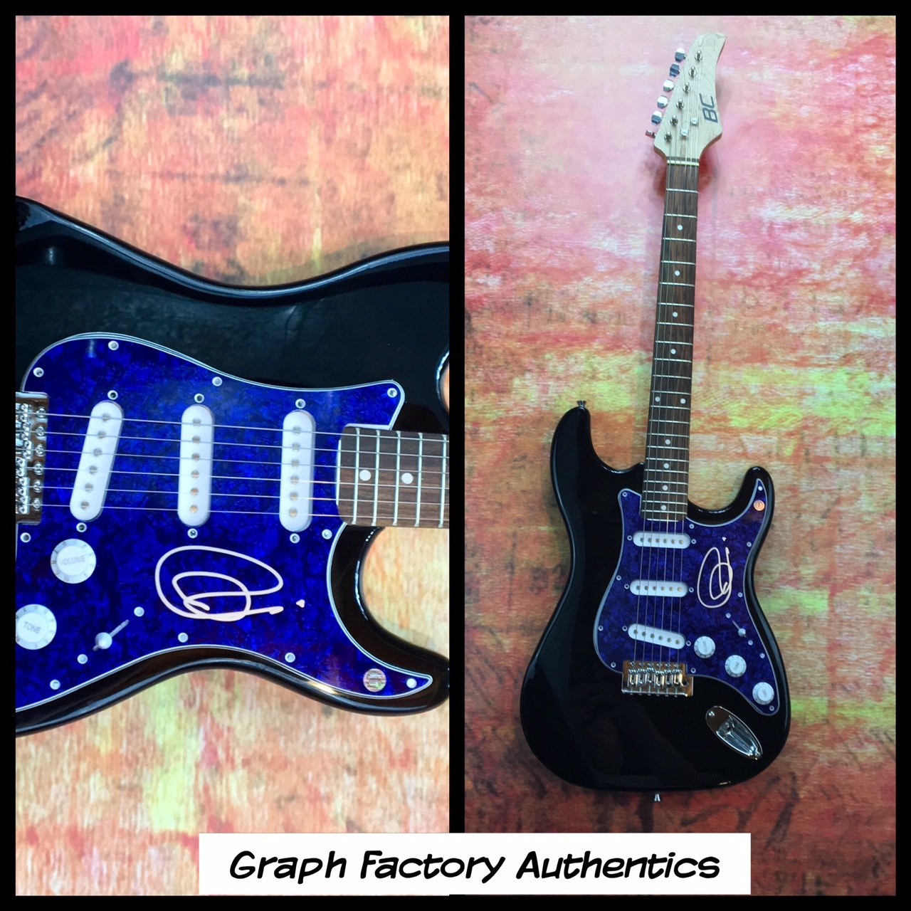 GFA Original YES Frontman * JON ANDERSON * Signed Electric Guitar AD2 COA