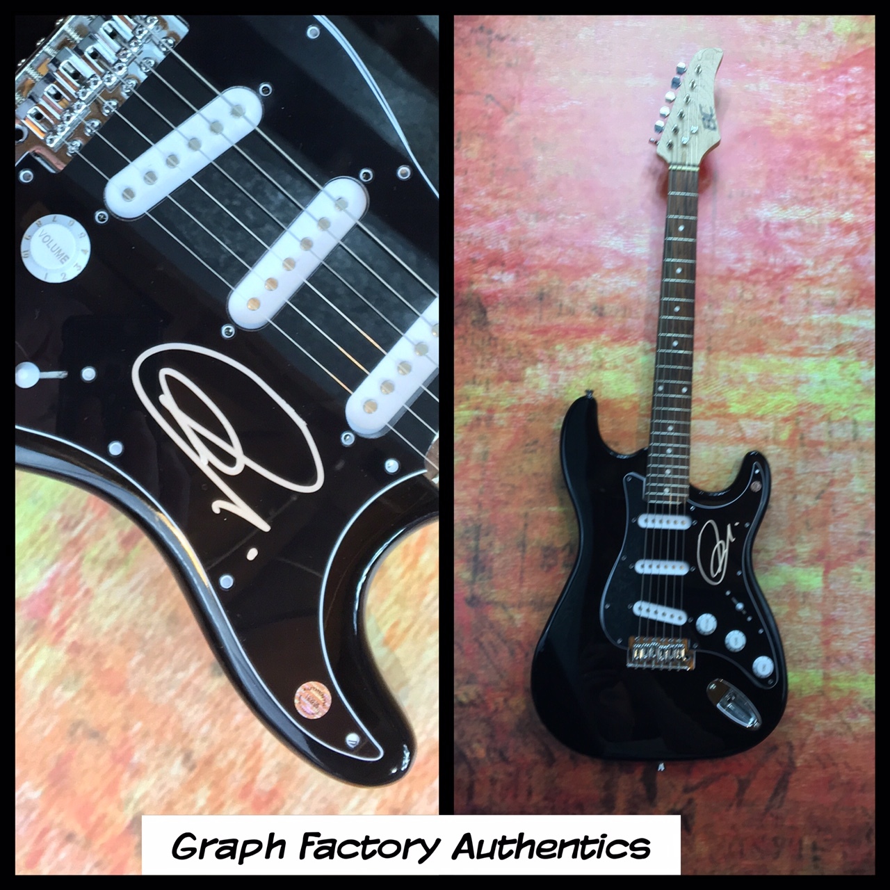 GFA Original YES Frontman * JON ANDERSON * Signed Electric Guitar J2 COA