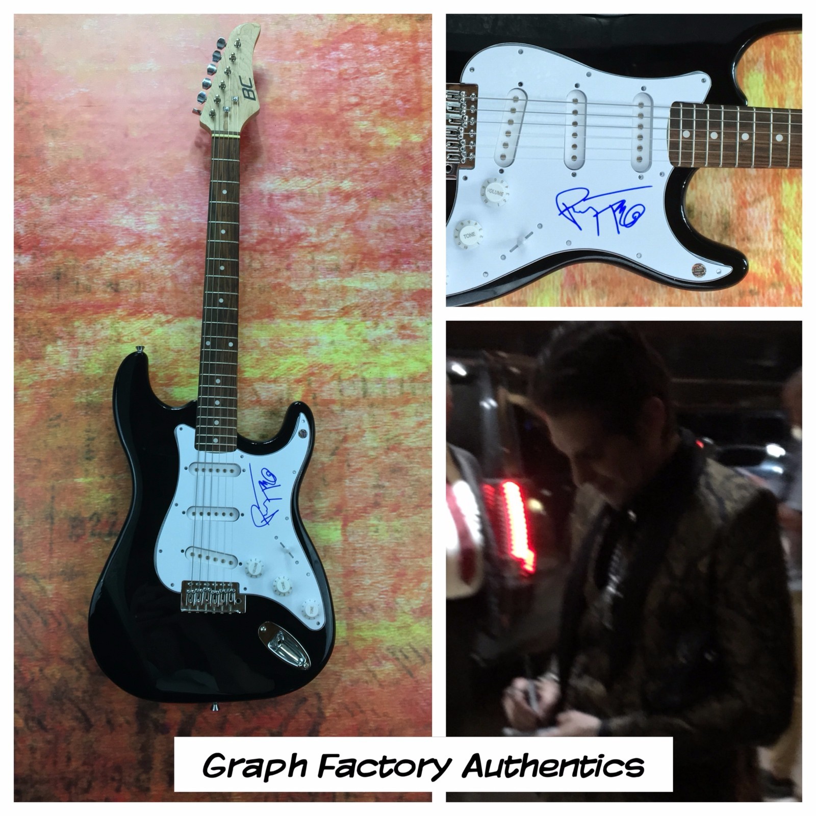 GFA Jane's Addiction * PERRY FARRELL * Signed Electric Guitar PROOF AD1 COA