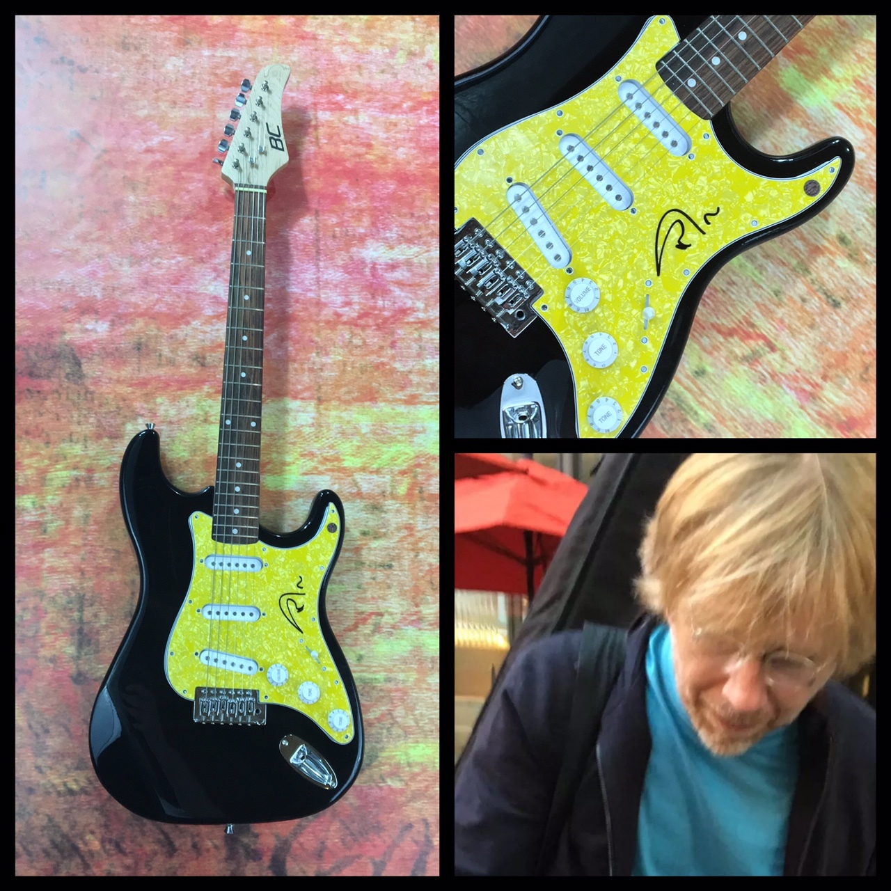 GFA Phish Frontman * TREY ANASTASIO * Signed Electric Guitar PROOF AD2 COA