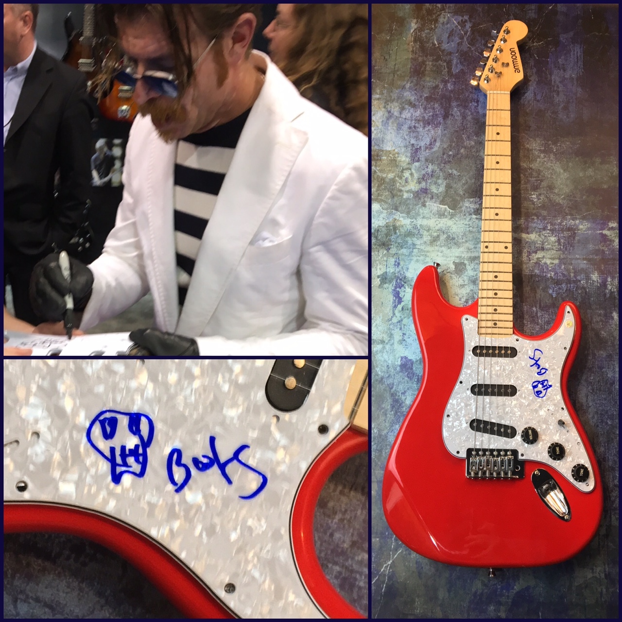 GFA Eagles of Death Metal * JESSE BOOTS HUGHES * Signed Electric Guitar AD3 COA