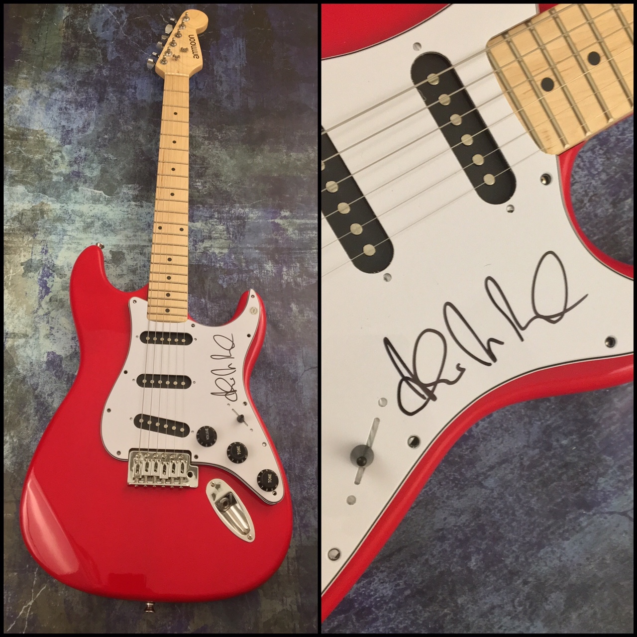 GFA In the Wilderness * ANDREW McMAHON * Signed Autograph Electric Guitar A2 COA