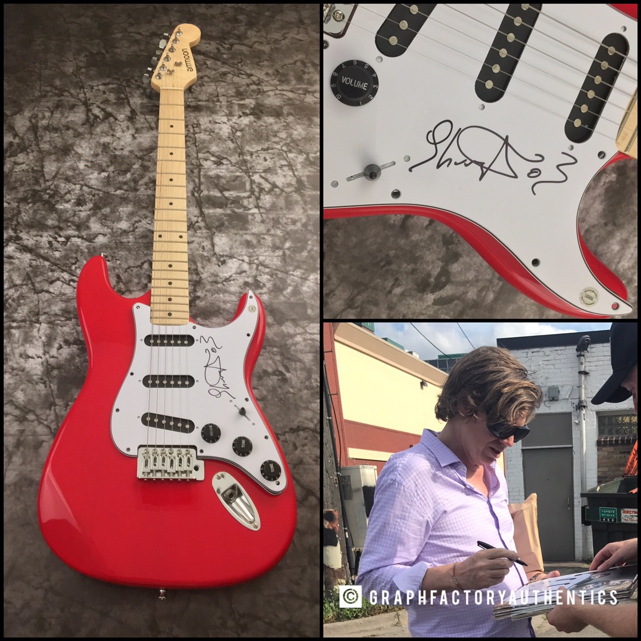 GFA Sonic Youth Guitarist * THURSTON MOORE * Signed Electric Guitar PROOF COA