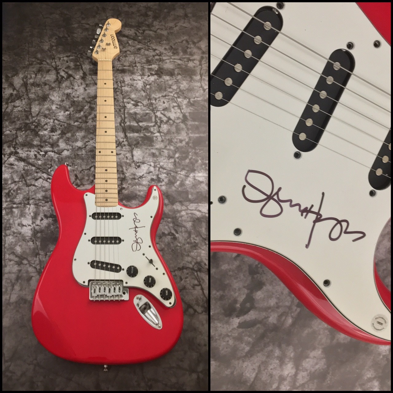 GFA Deep Purple * GLEN HUGHES * Signed Autographed Electric Guitar LA1 COA