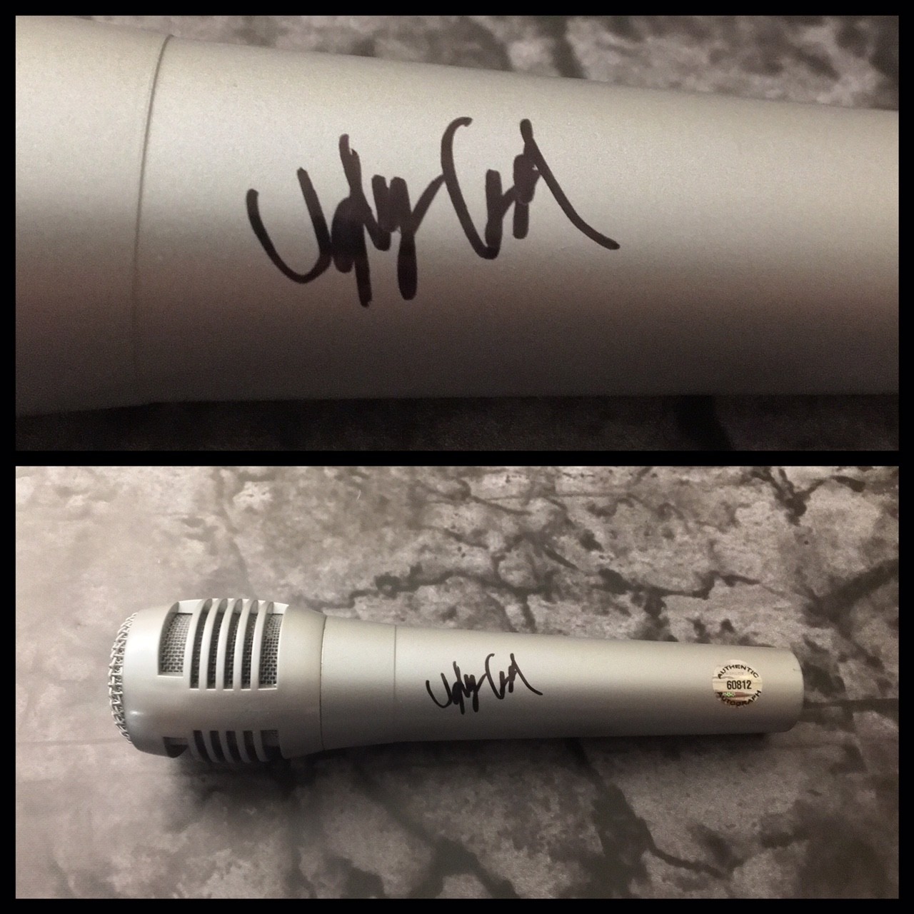GFA Water - Royce Davison * UGLY GOD * Signed Autographed Microphone AD3 COA