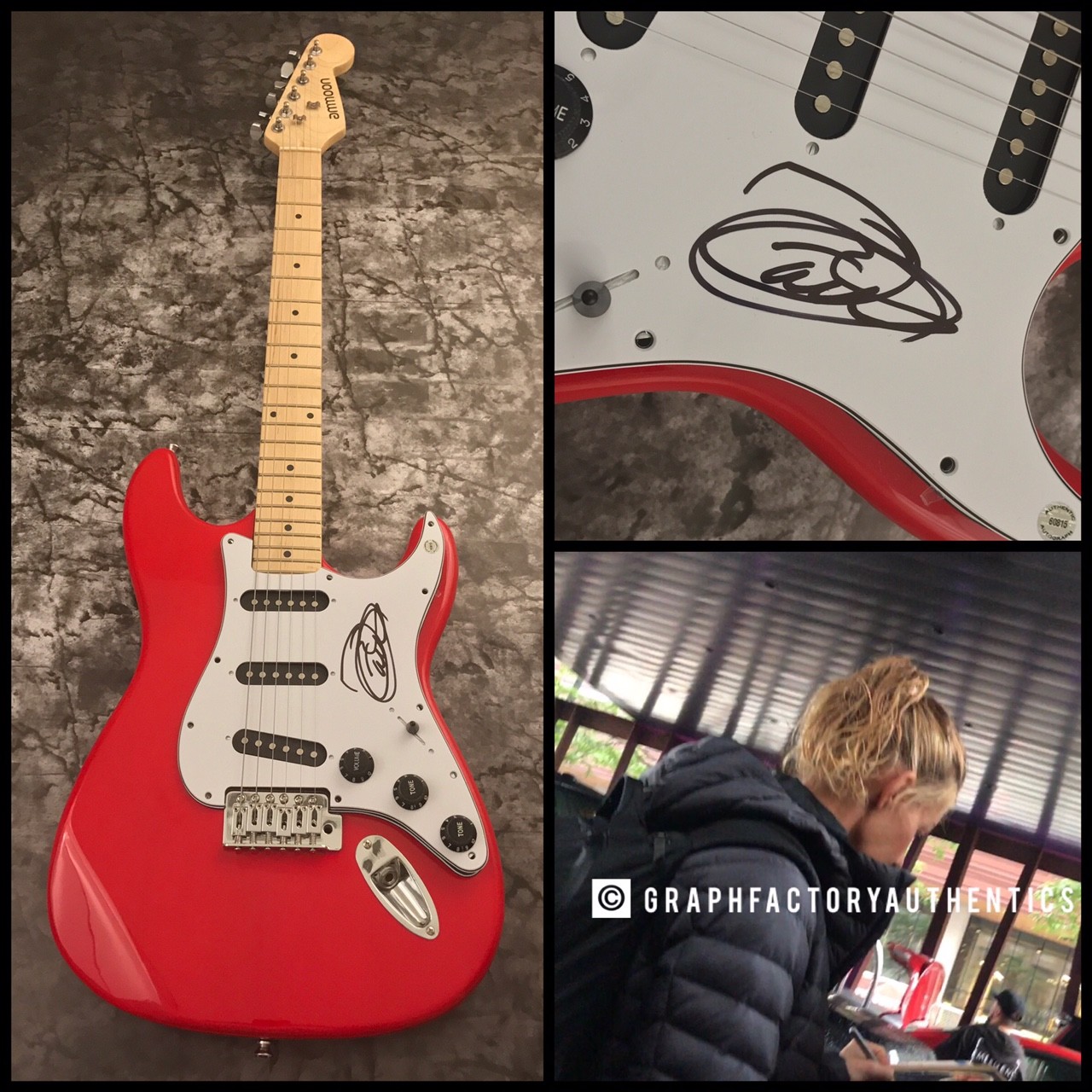 GFA Country Superstar * FAITH HILL * Signed Autographed Electric Guitar AD1 COA