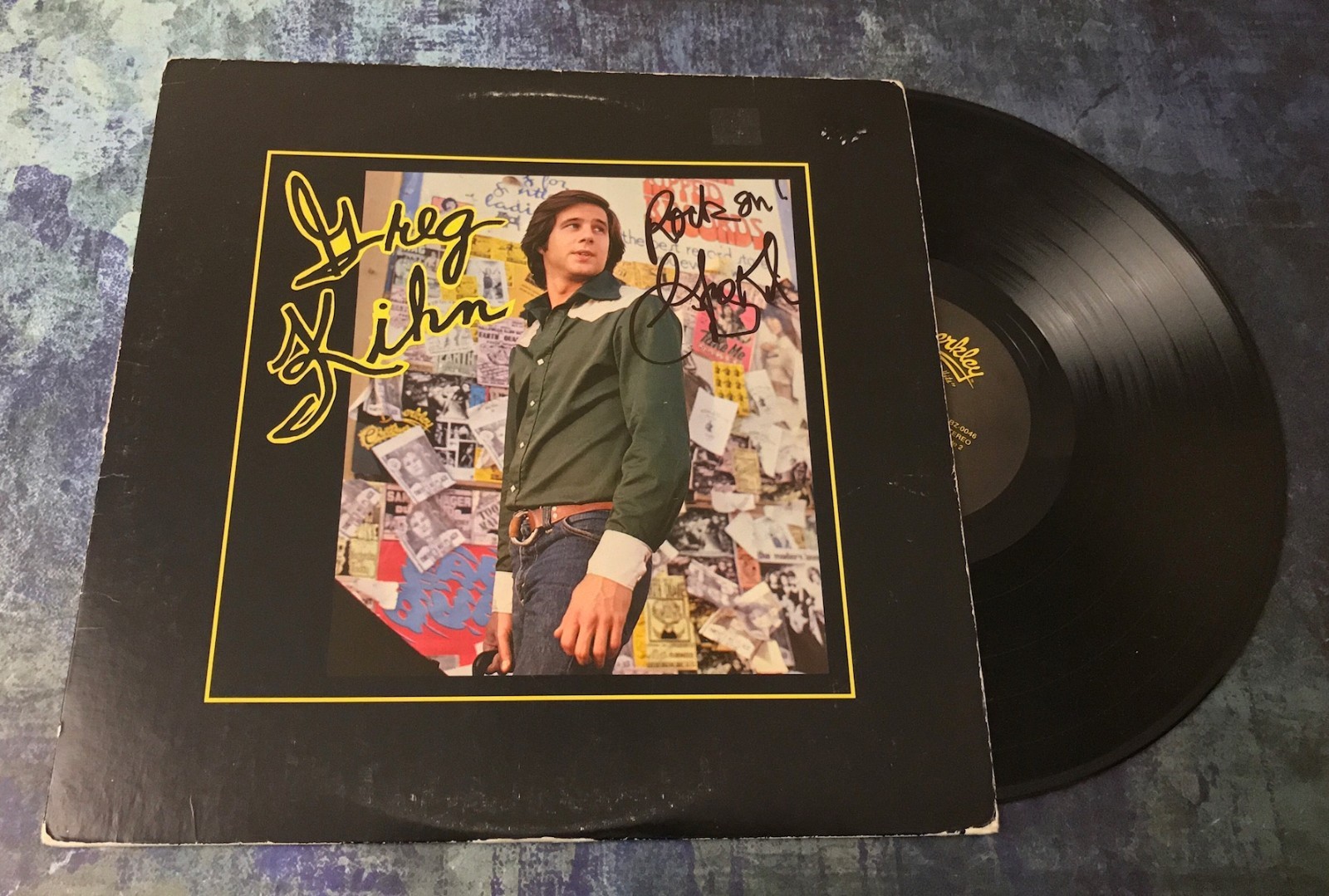 GFA Home of the Hits Vinyl * GREG KIHN * Signed Record Album COA