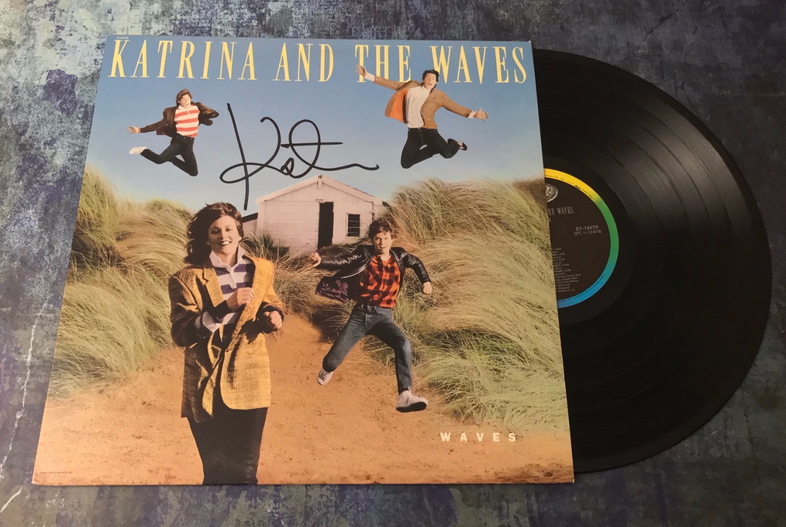 GFA And the Waves * KATRINA LESKANICH * Signed Vinyl Record Album AD1 COA