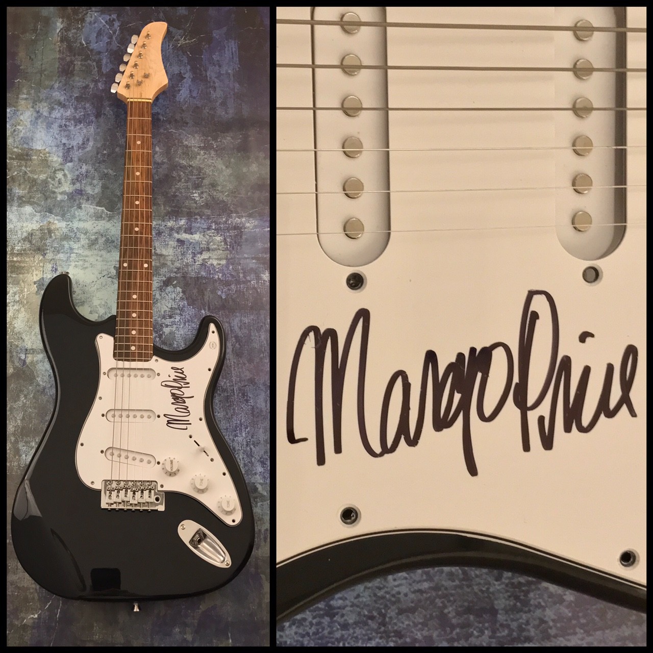 GFA Country's Next Star * MARGO PRICE * Signed Autographed Electric Guitar COA