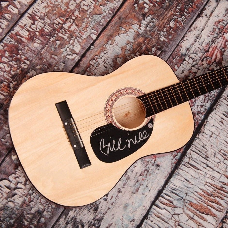 GFA Poem for Eva Jazz Guitarist * BILL FRISELL * Signed Acoustic Guitar COA