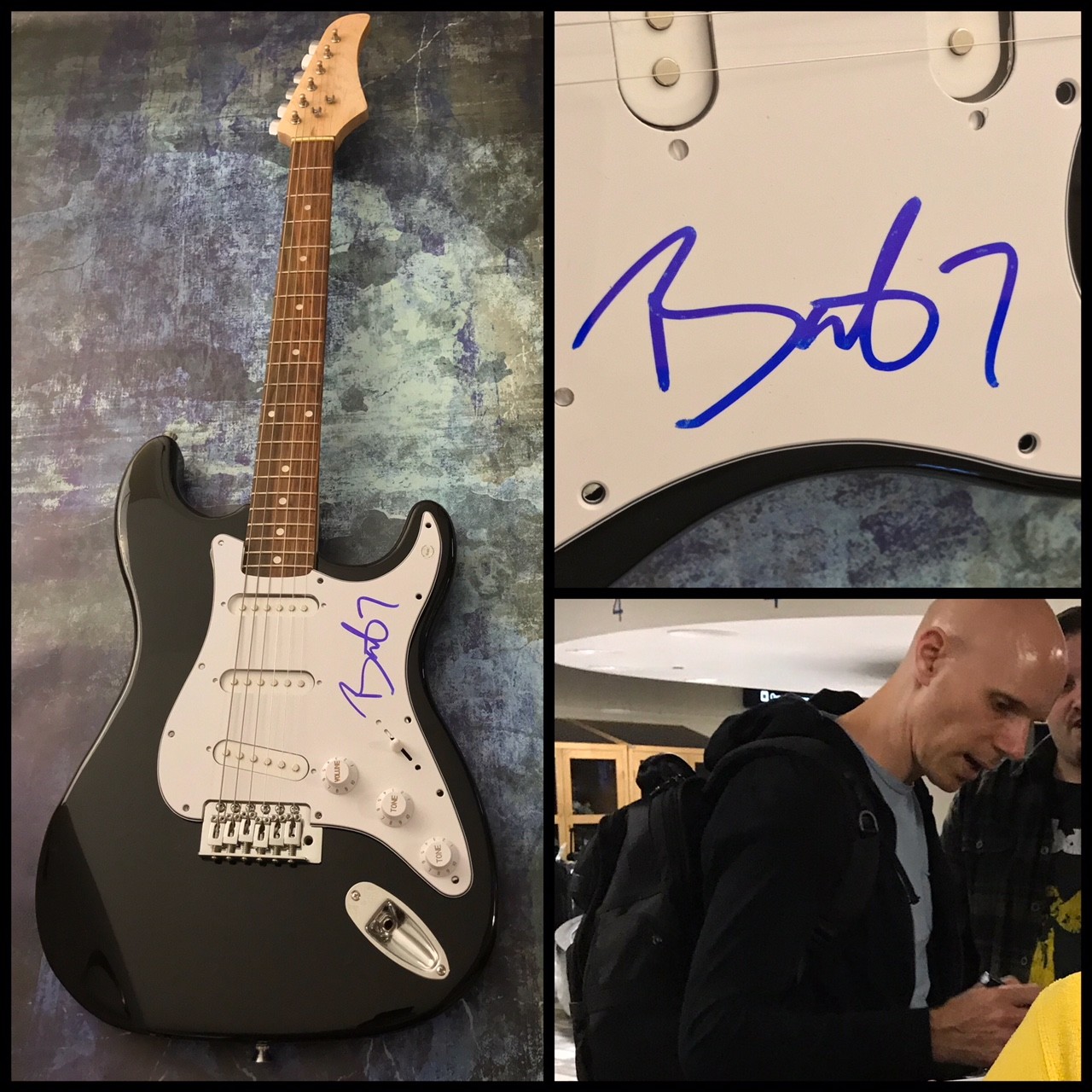 GFA A Perfect Circle Guitarist * BILLY HOWERDEL * Signed Electric Guitar COA