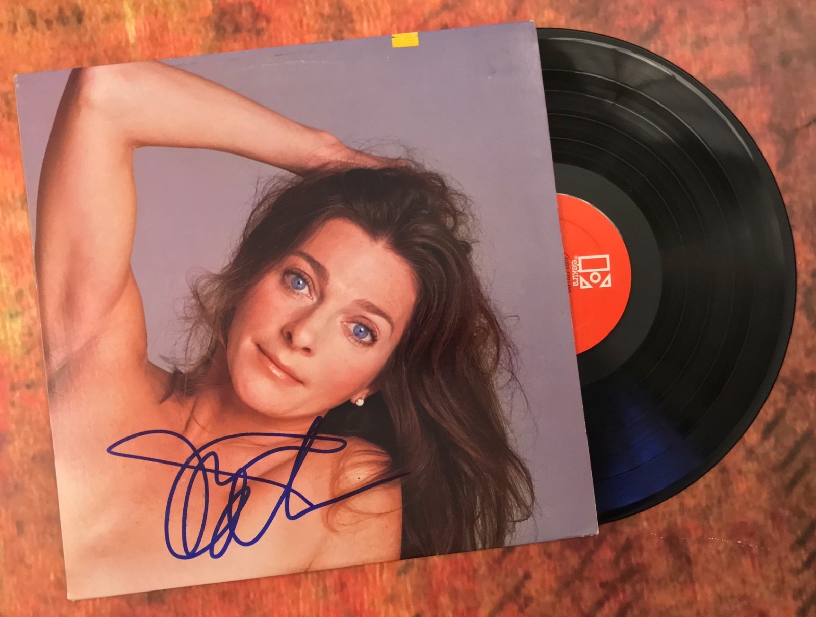 GFA Hard Times for Lovers * JUDY COLLINS * Signed Record Album PROOF J3 COA