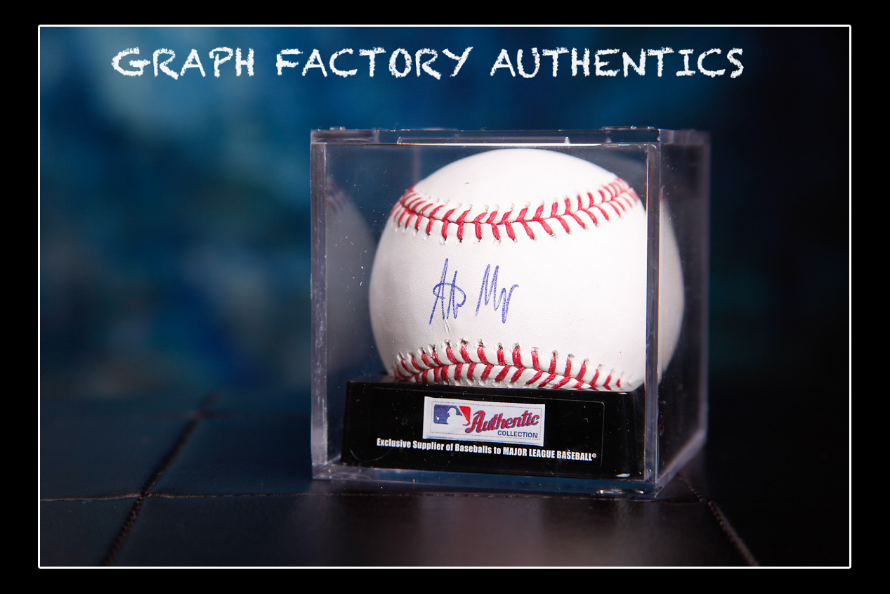 GFA Los Angeles Angels * ALEX MEYER * Signed MLB Baseball A2 COA