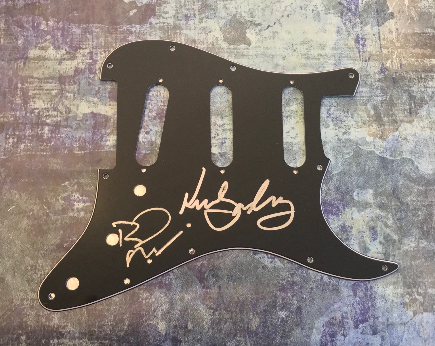 GFA Bill Payne & Kenny Gradney * LITTLE FEAT * Signed Electric Pickguard COA