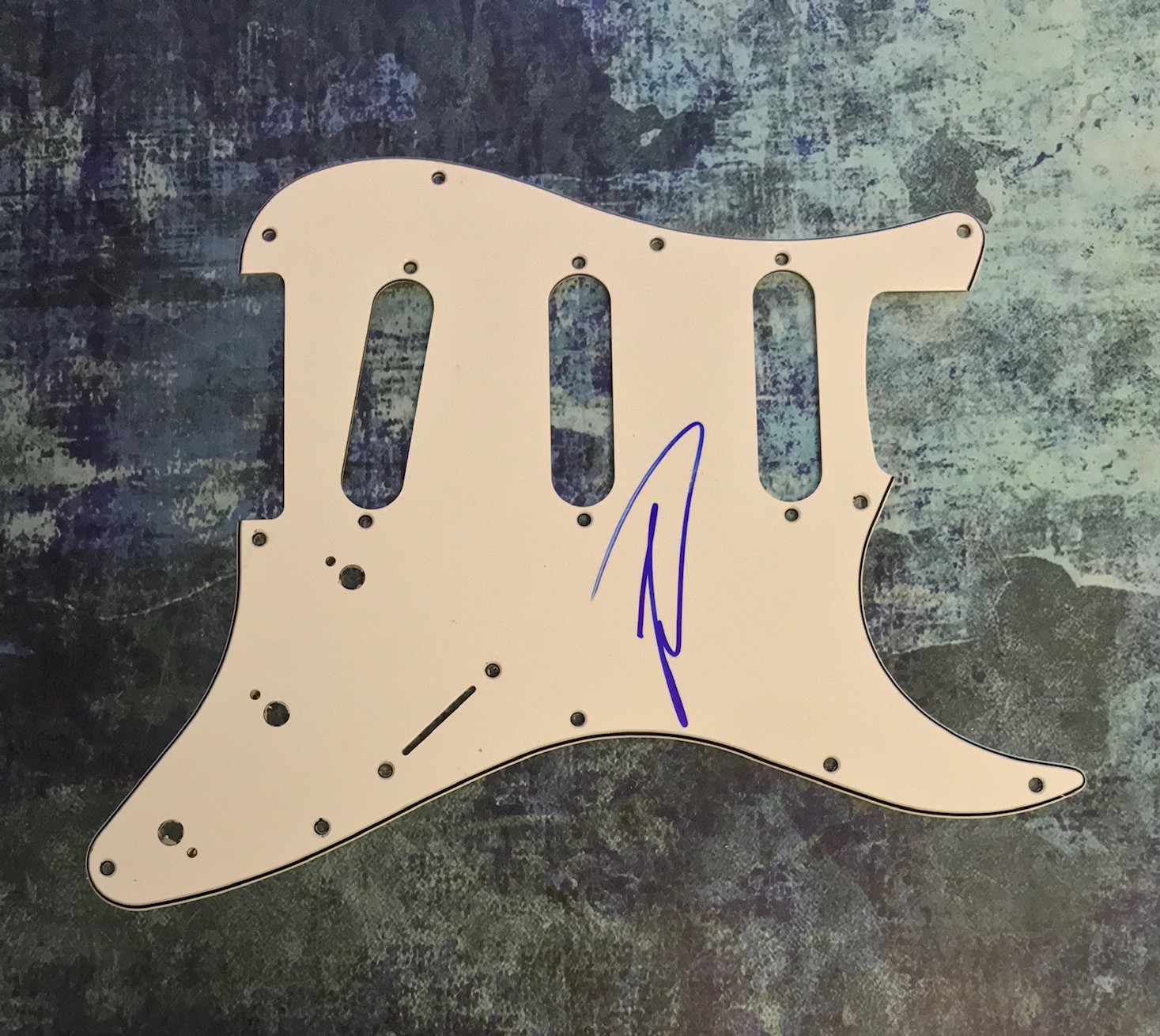 GFA Buckcherry * JOSH TODD * Signed Electric Strat Pickguard PROOF COA