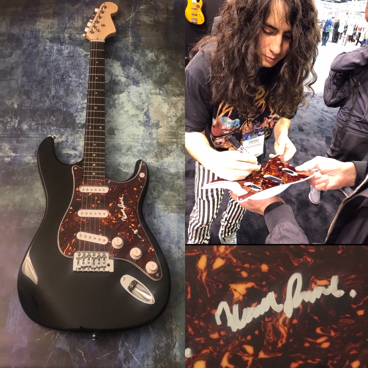 GFA The Impressionist Guitarist * HEDRAS RAMOS * Signed Electric Guitar H2 COA