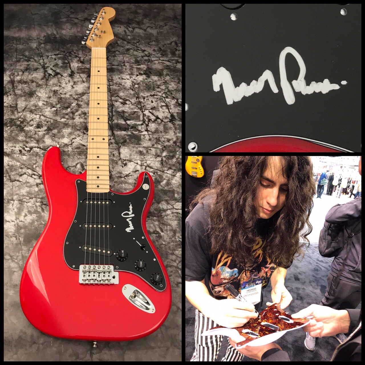 GFA The Impressionist Guitarist * HEDRAS RAMOS * Signed Electric Guitar H3 COA