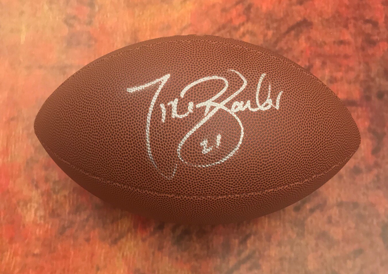 GFA New York Giants Running Back * TIKI BARBER * Signed NFL Football T2 COA