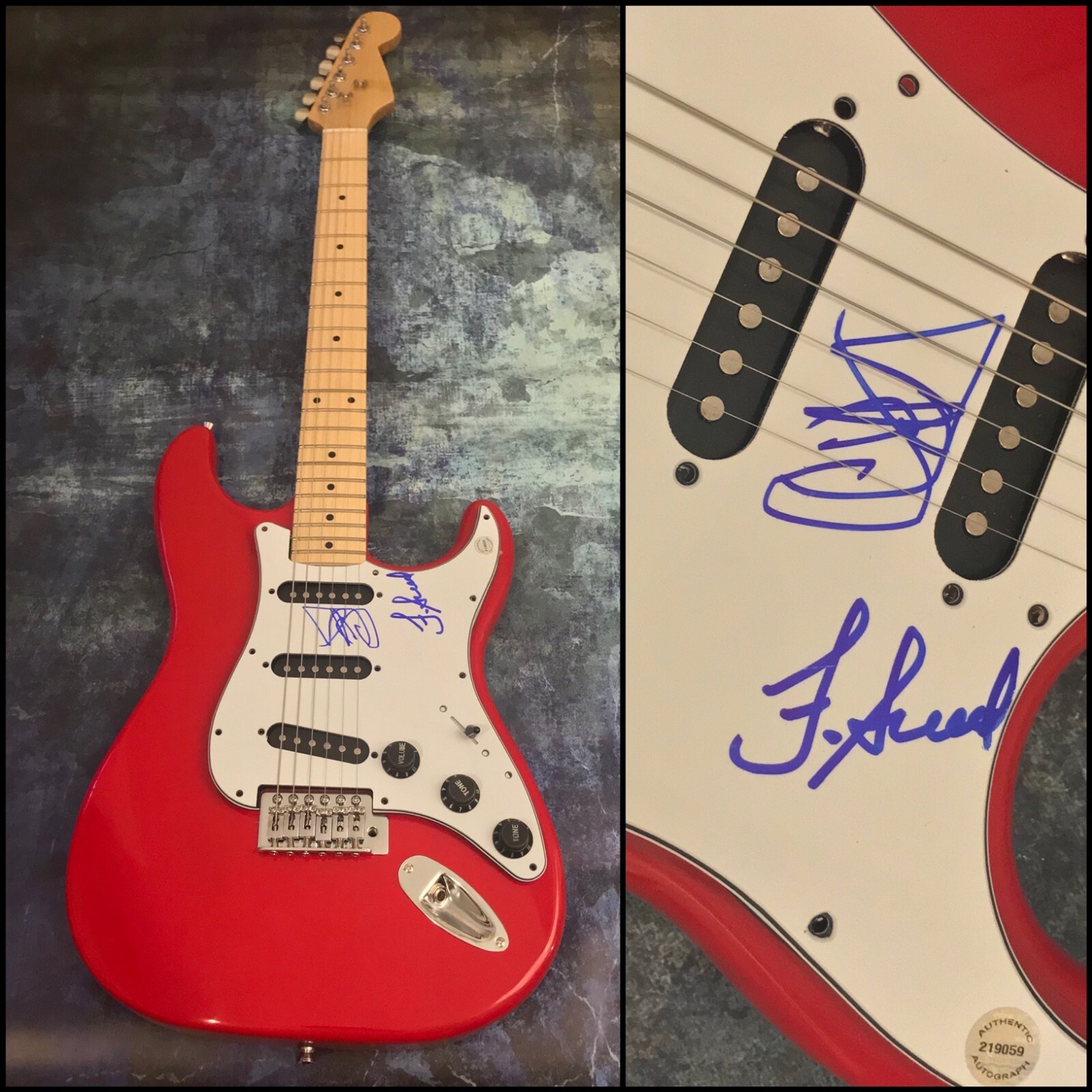 GFA Chuck Negron & Sneed * THREE DOG NIGHT * Signed Electric Guitar AD1 COA