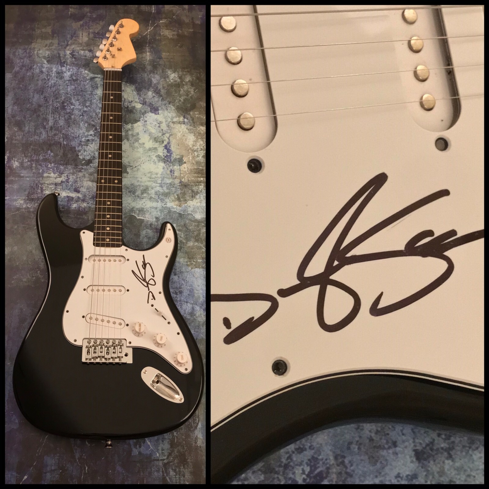 GFA My Girl Hooked Country Star * DYLAN SCOTT * Signed Electric Guitar D1 COA