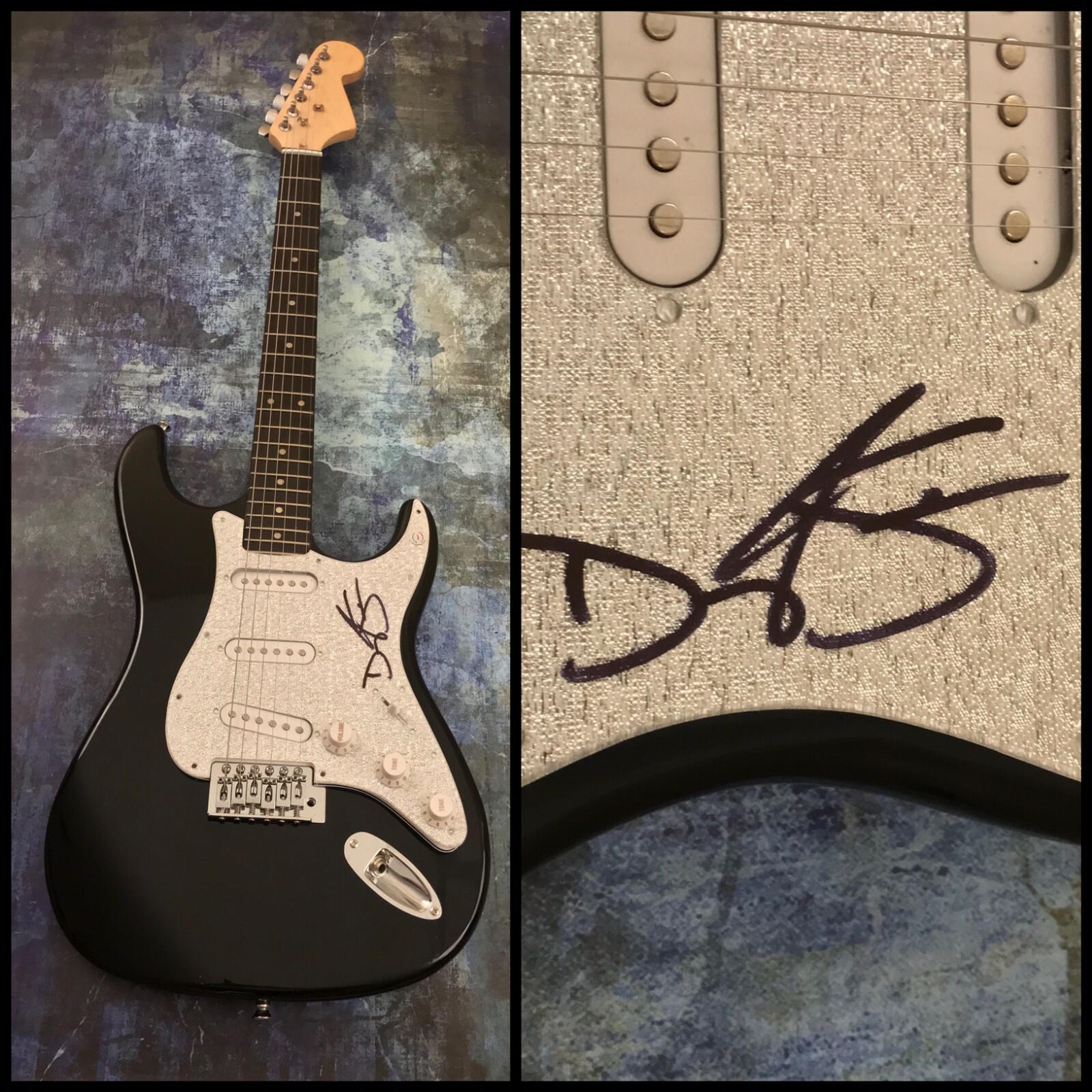 GFA My Girl Hooked Country Star * DYLAN SCOTT * Signed Electric Guitar D3 COA