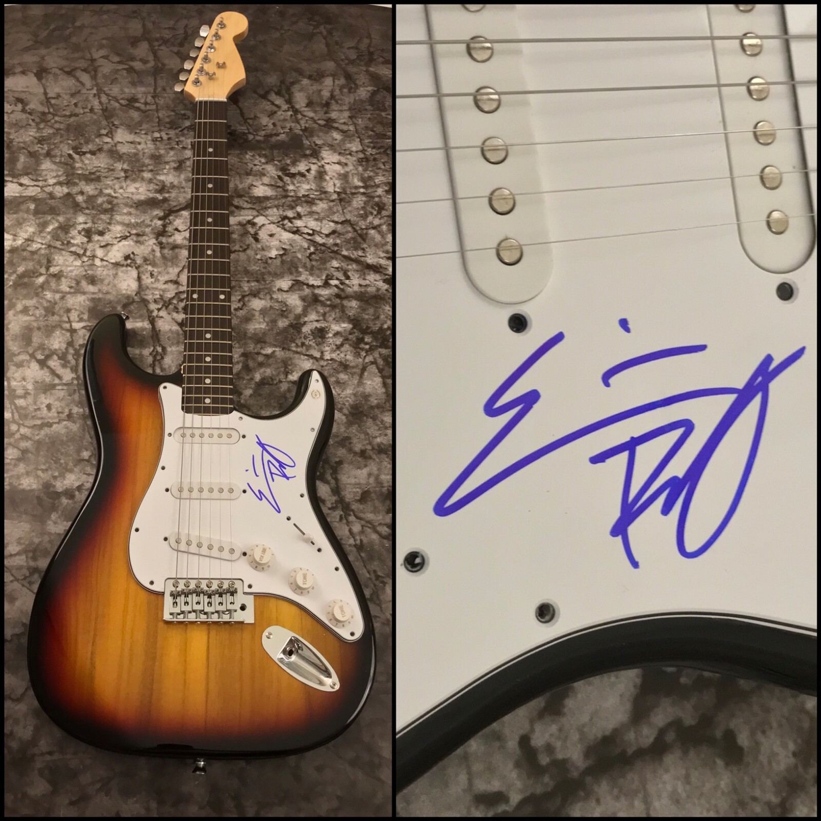 GFA Friday Night Country Star * ERIC PASLAY * Signed Electric Guitar PROOF COA