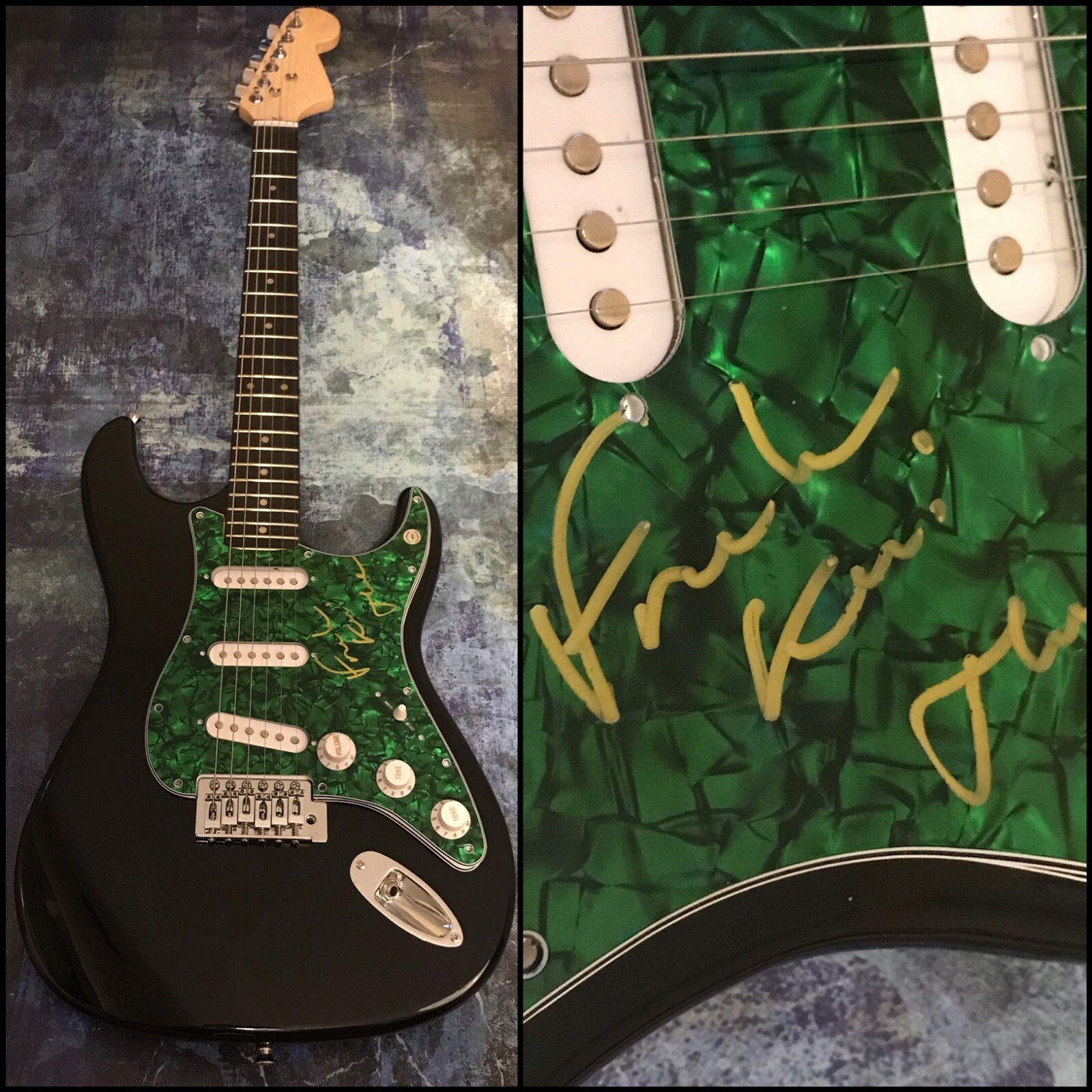 GFA Lady Lady Tadow French Kiwi Juice * FKJ * Signed New Electric Guitar F2 COA