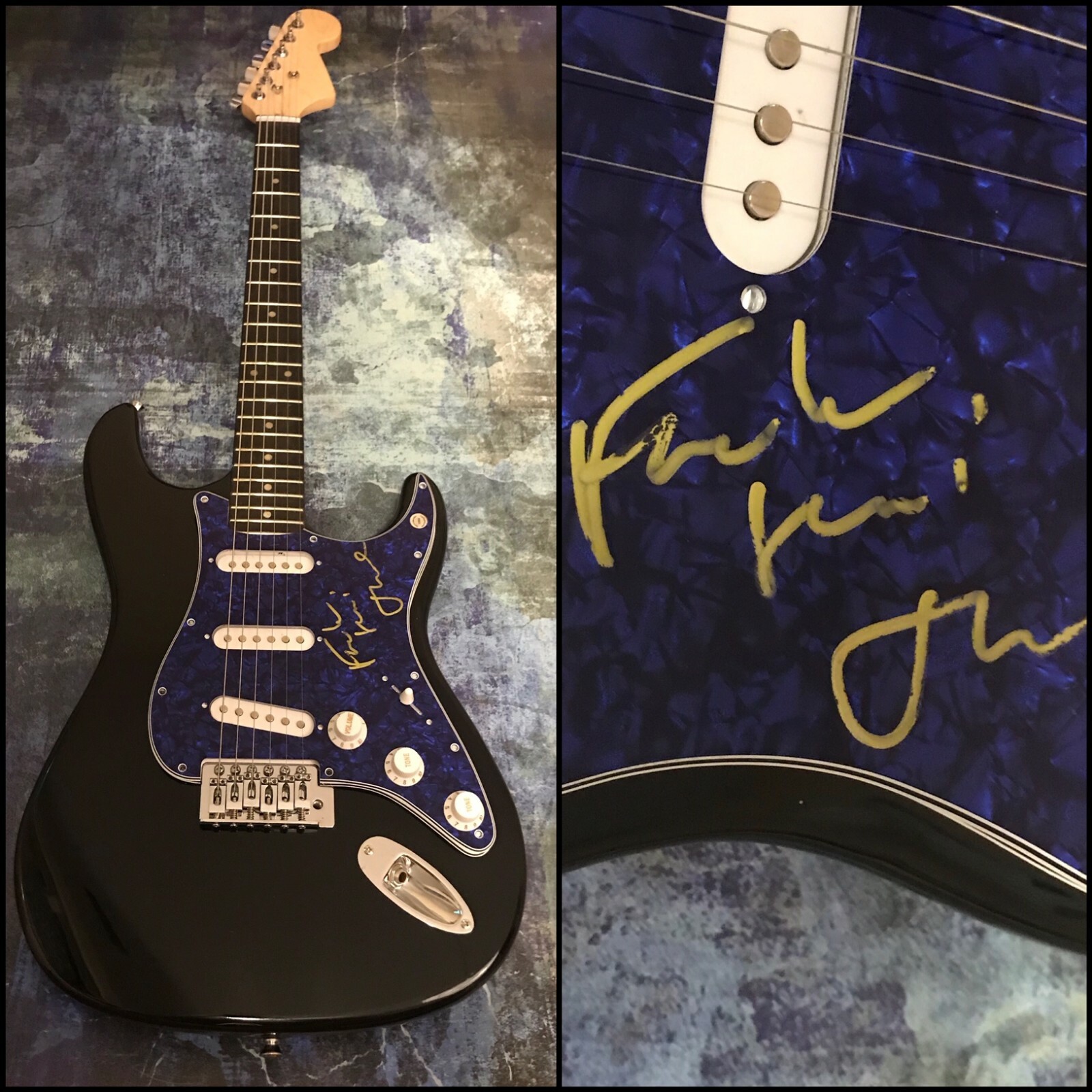 GFA Lady Lady Tadow French Kiwi Juice * FKJ * Signed New Electric Guitar F3 COA