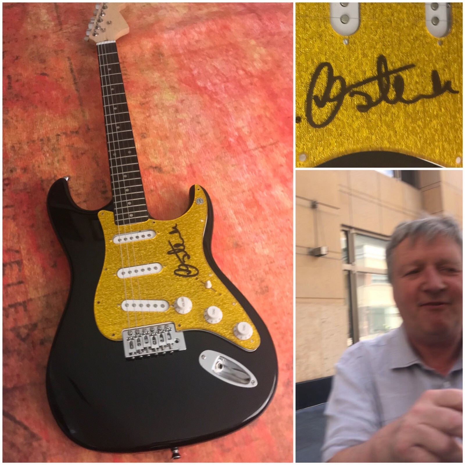 GFA Squeeze Band Tempted * GLENN TILBROOK * Signed Electric Guitar PROOF G2 COA