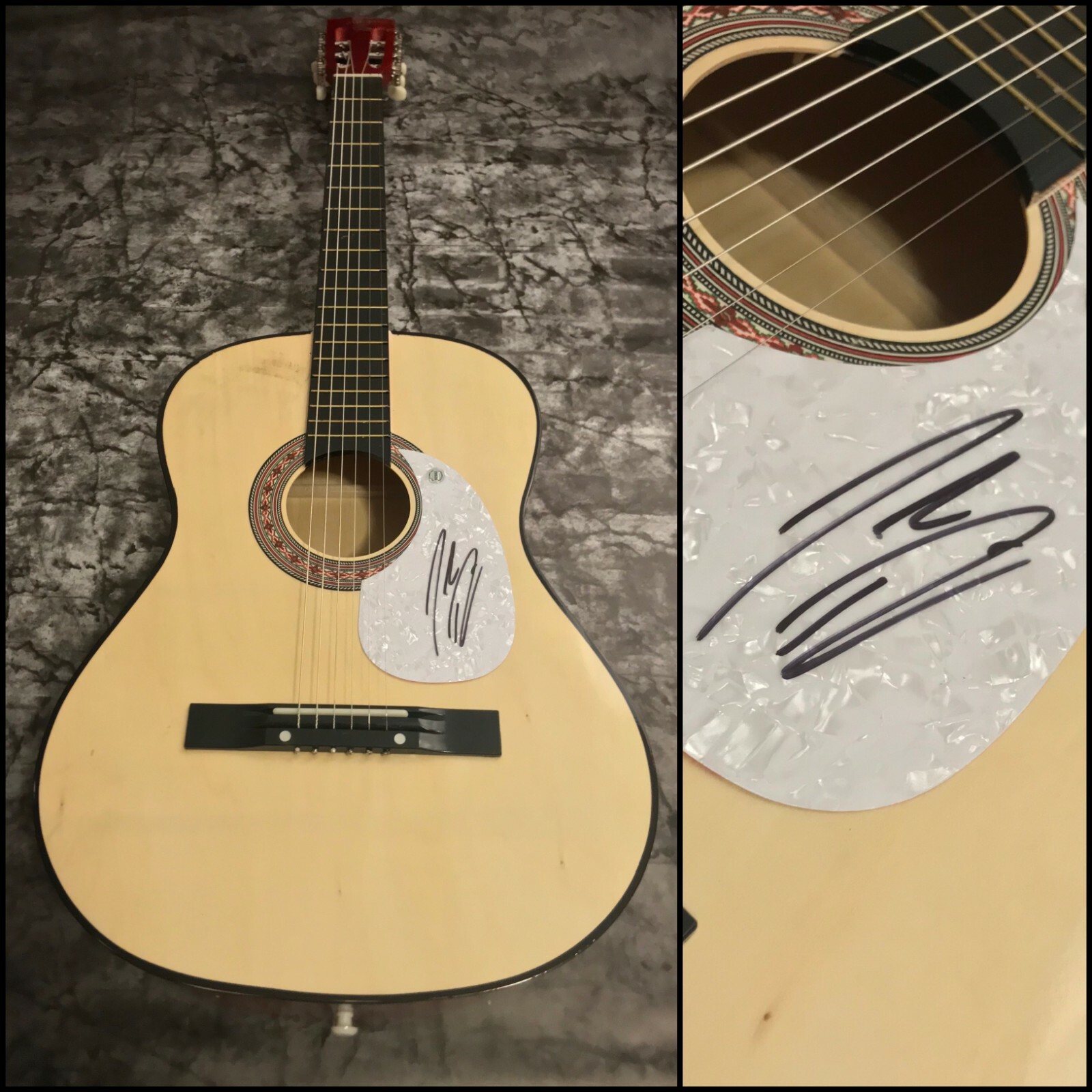 GFA Take It From Me Country Star * JORDAN DAVIS * Signed Acoustic Guitar COA