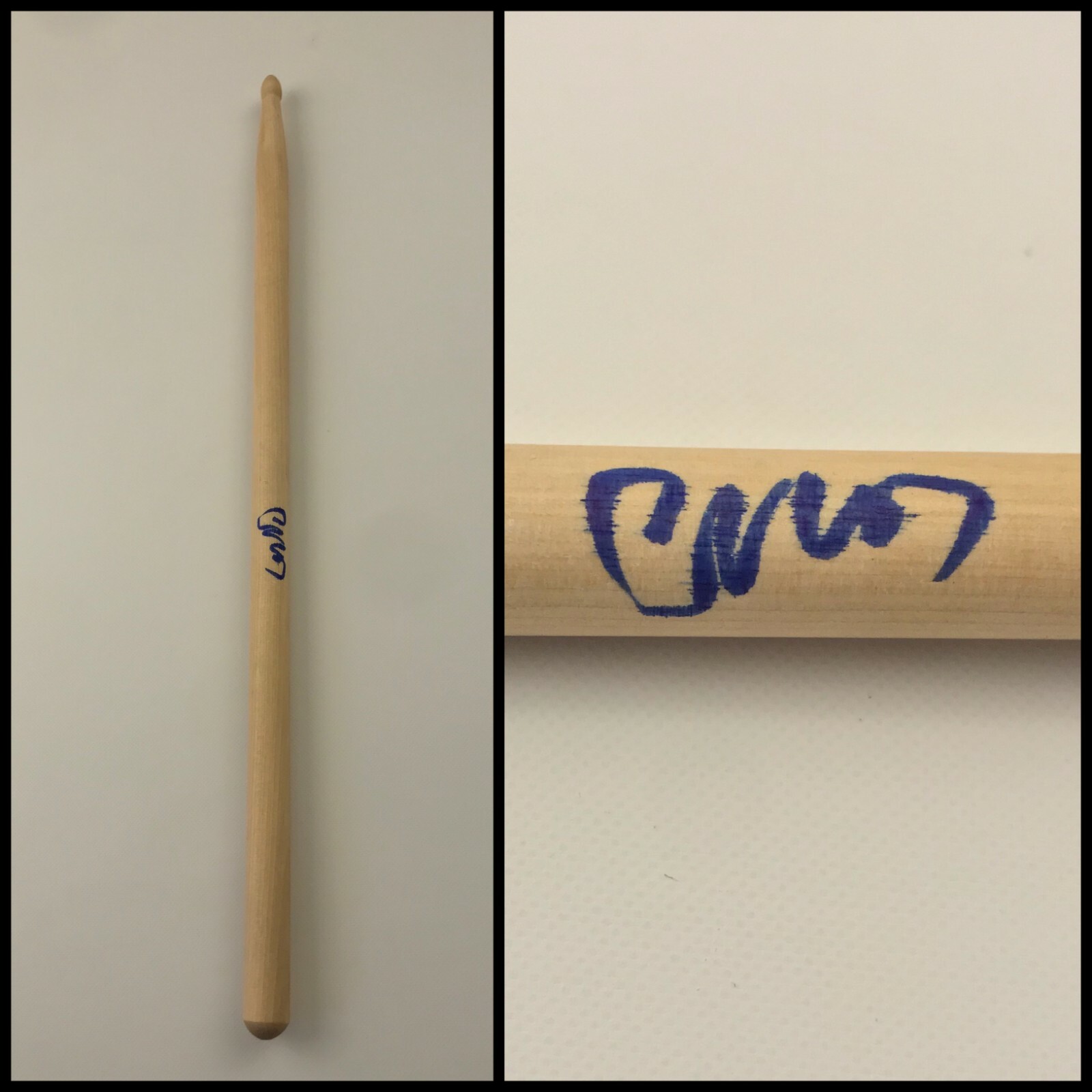 GFA SWITCHFOOT BAND DRUMMER * CHAD BUTLER * SIGNED DRUMSTICK C1 COA COLLECTIBLE MEMORABILIA