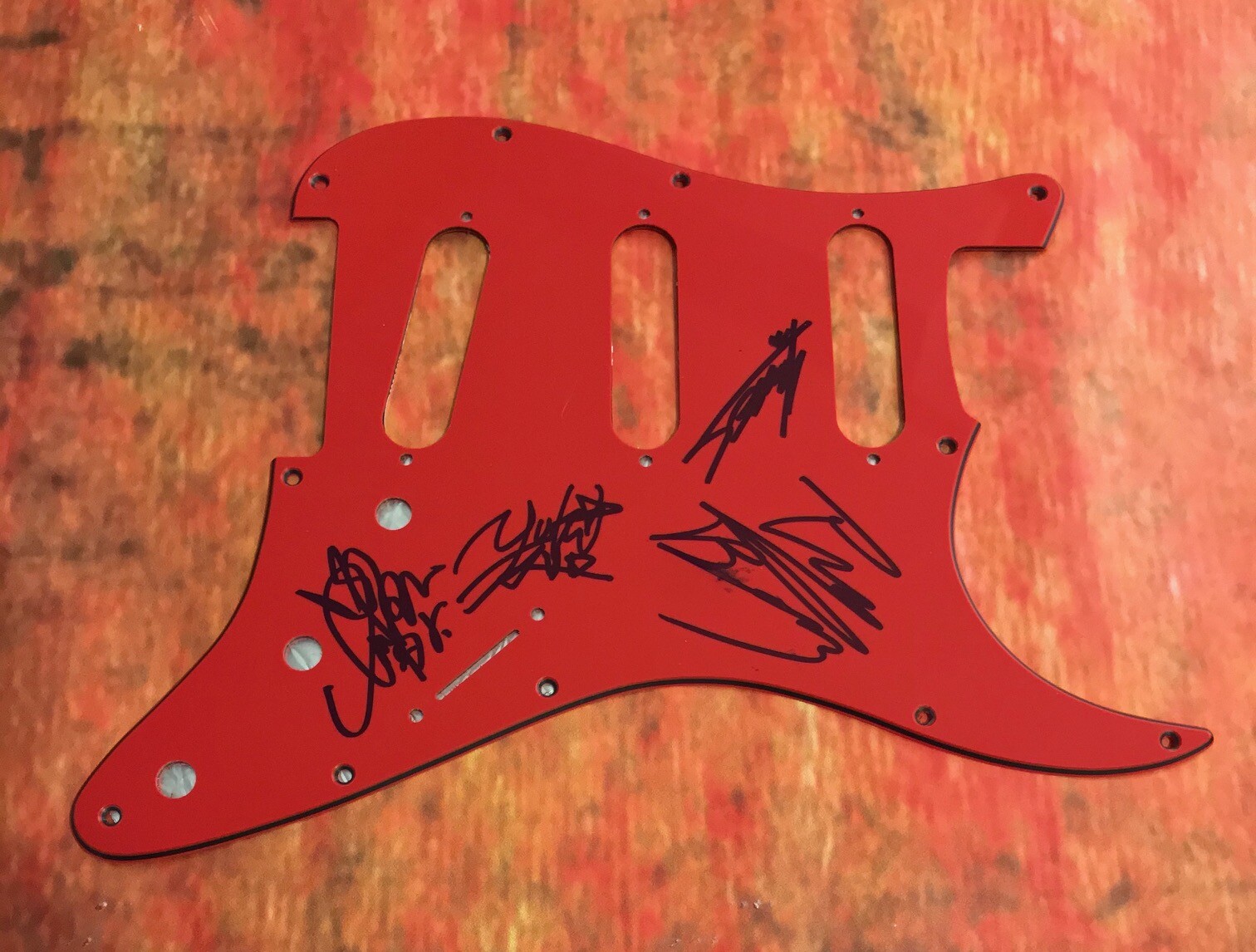 GFA Yuki Attraction 4D Band * D_DRIVE * Signed Electric Pickguard COA