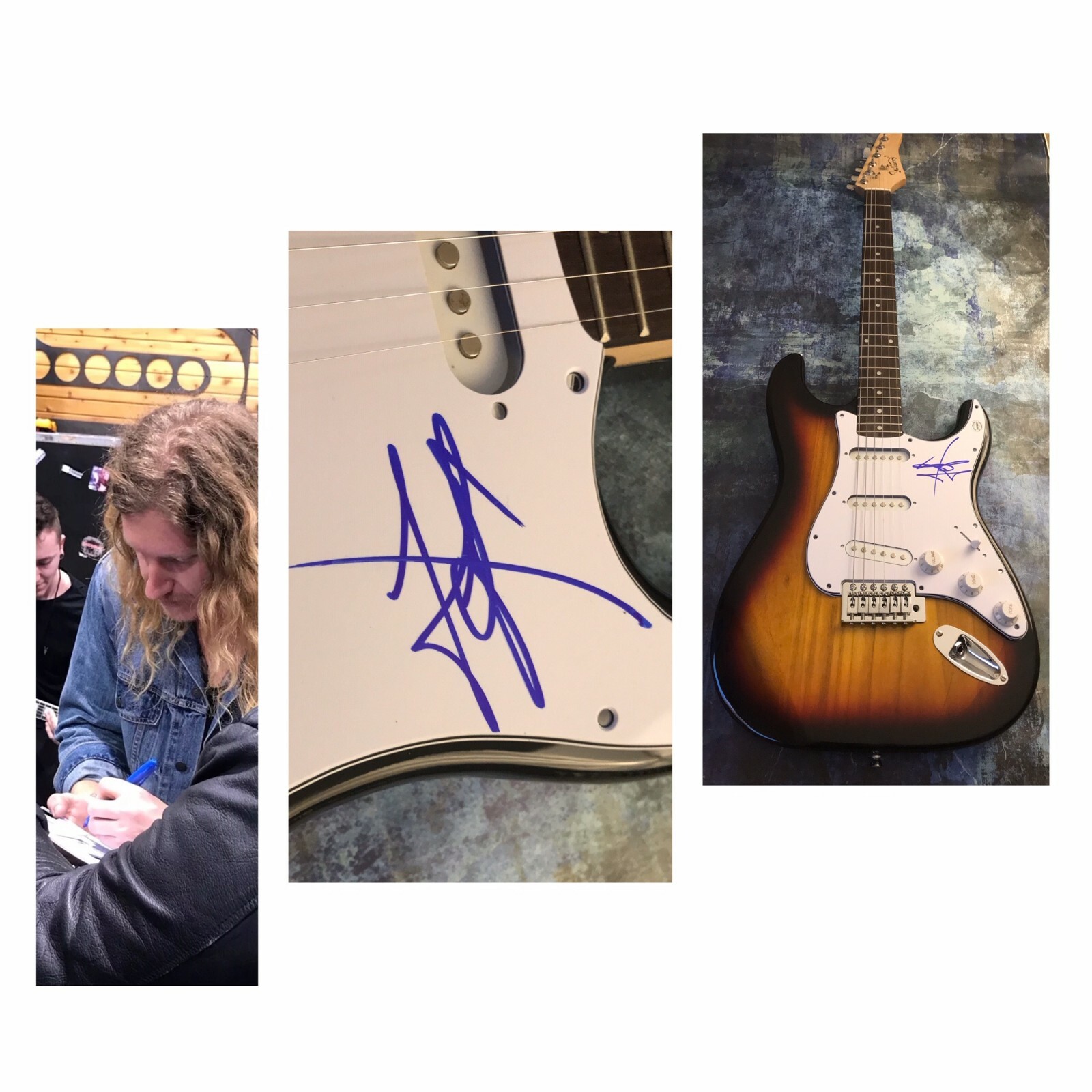 GFA Highwayman Guitarist * JARED JAMES NICHOLS * Signed Electric Guitar J4 COA