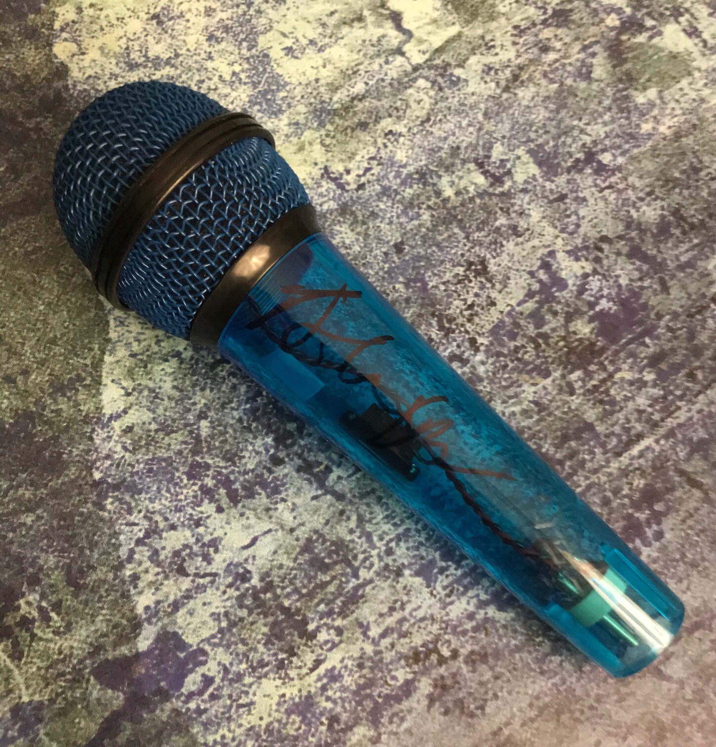 GFA Future President? CNN Commentator * ANDREW YANG * Signed Microphone A4 COA