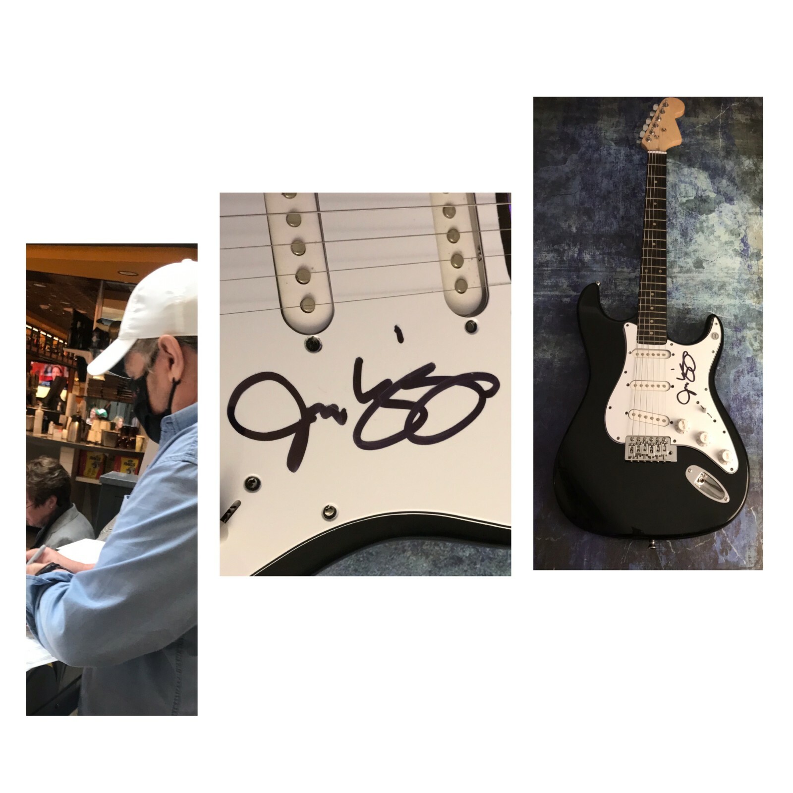 GFA 38 Special Band Guitarist * JERRY RIGGS * Signed Electric Guitar PROOF C COA