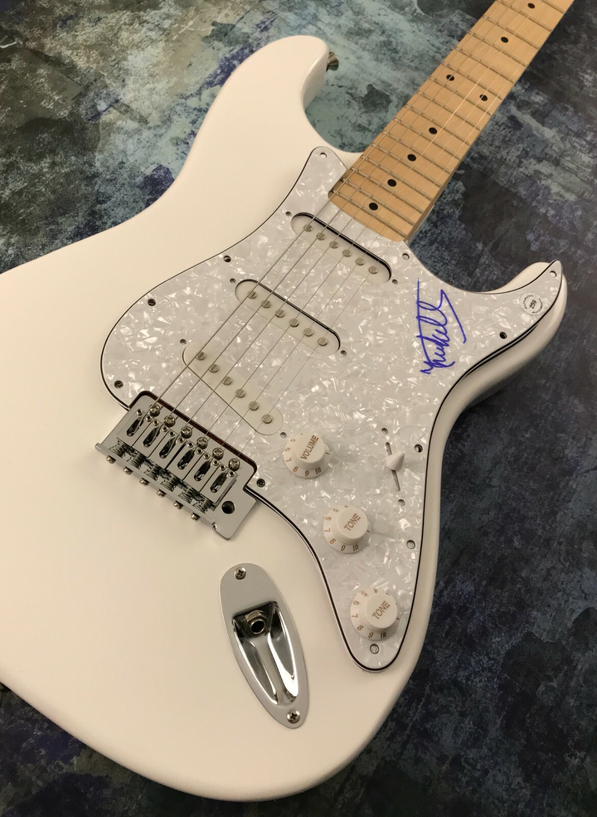 GFA YES Band Guitarist * TREVOR RABIN * Signed Autograph Electric Guitar AD2 COA