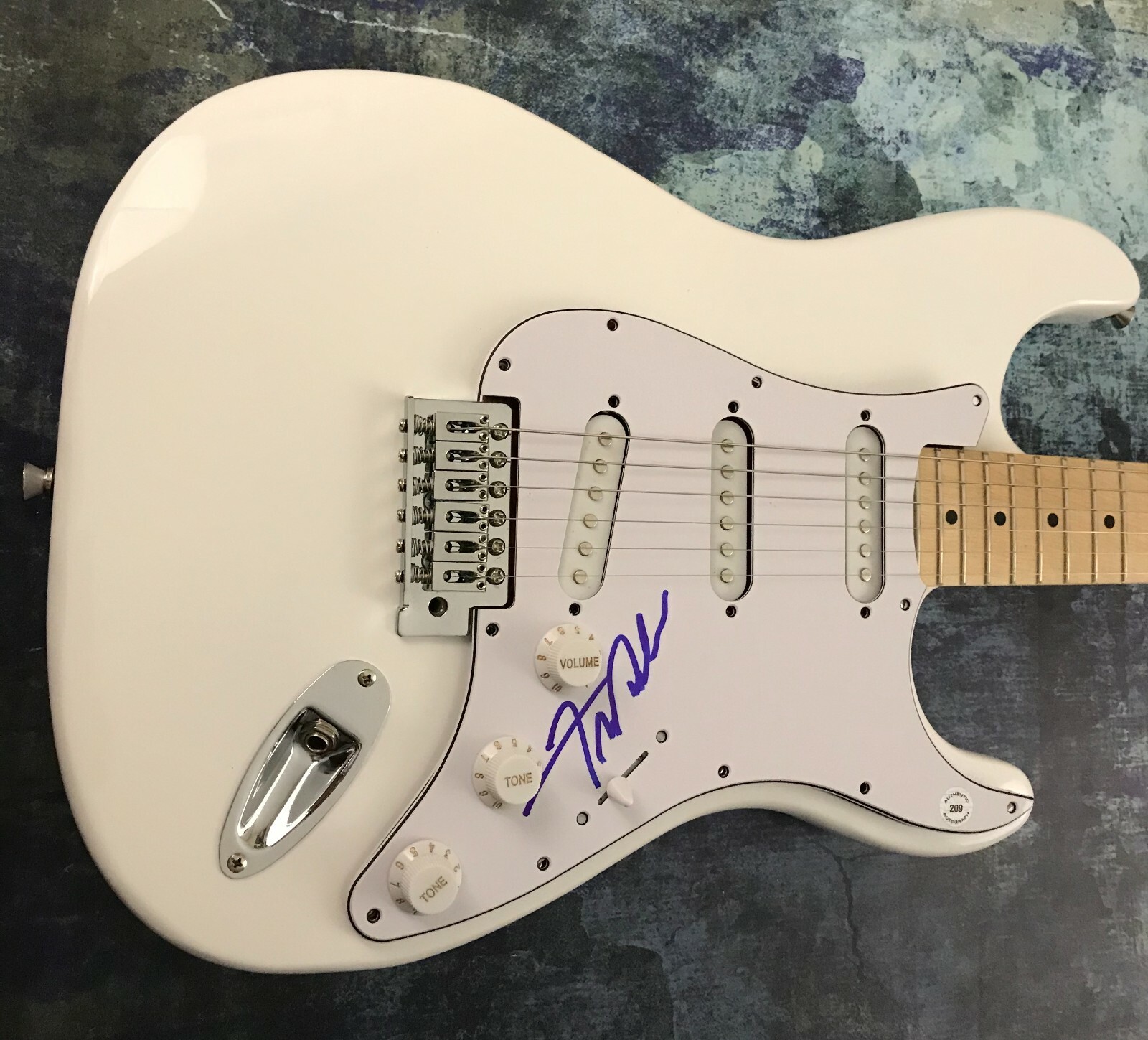 GFA Venus Why Teen Idol Legend * FRANKIE AVALON * Signed Electric Guitar F5 COA