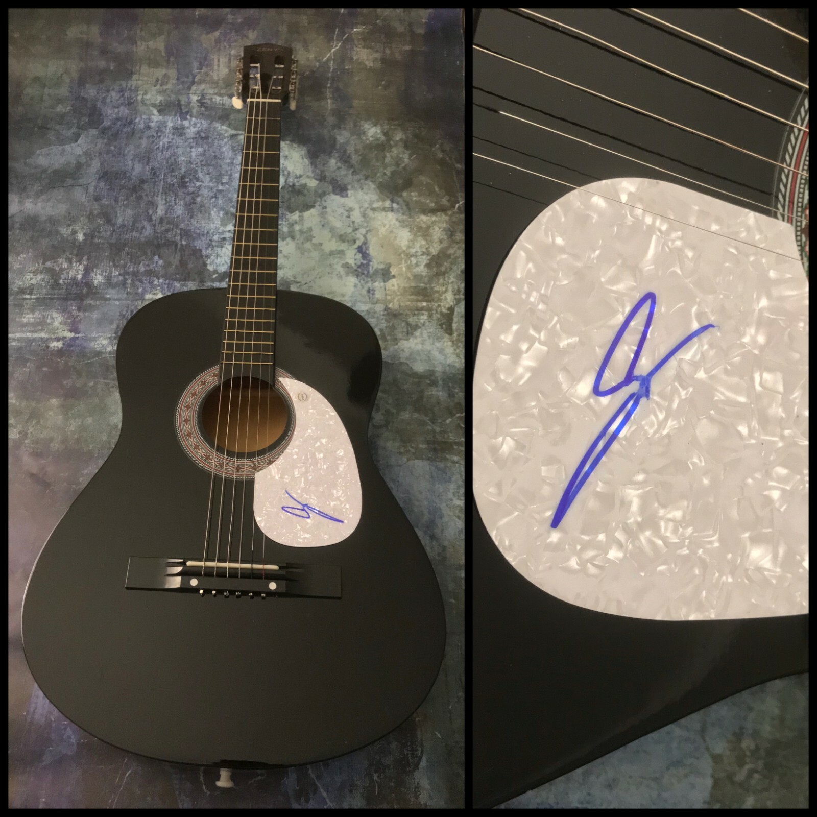 GFA Backstreet Boys Long Road * AJ McLEAN * Signed Acoustic Guitar A1 COA