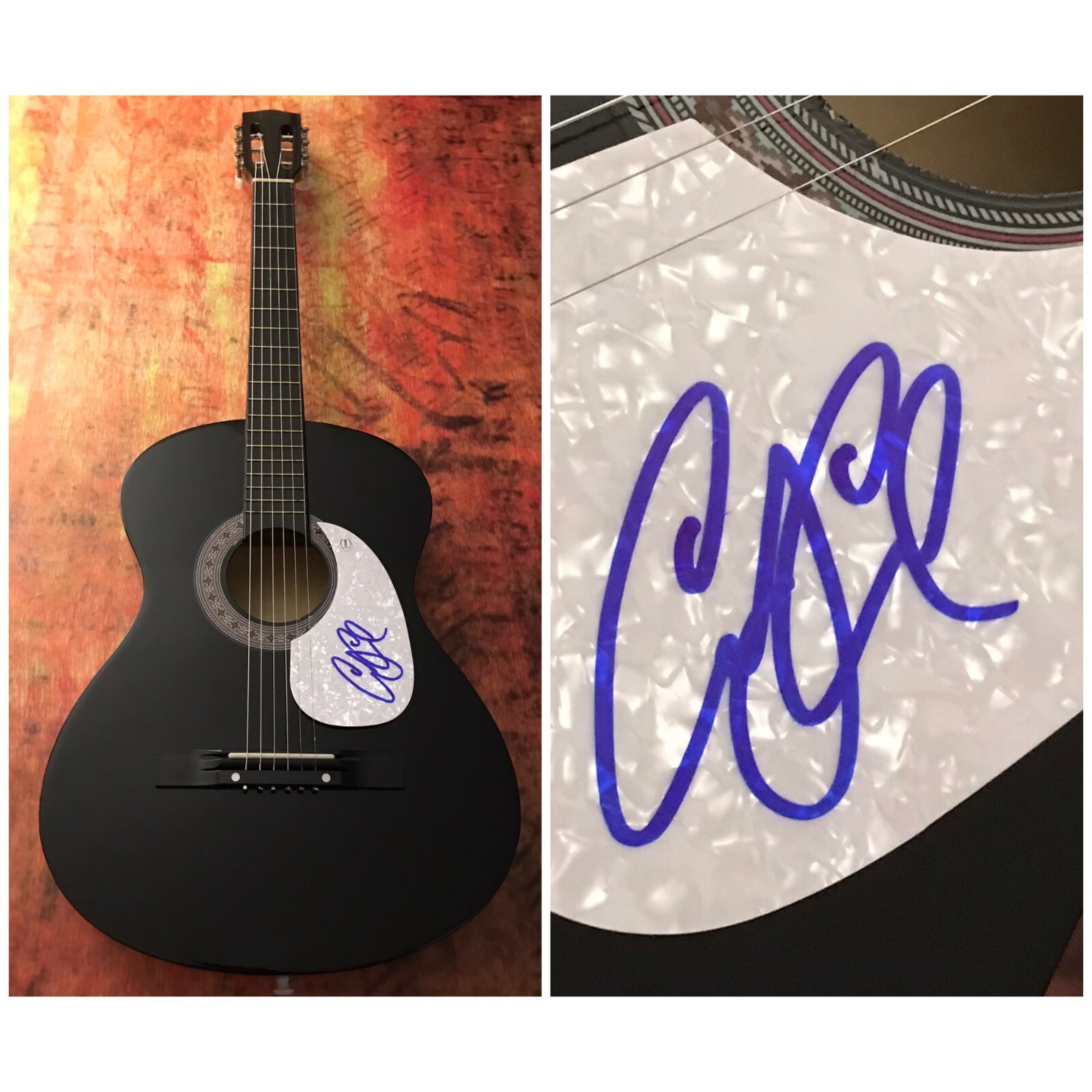 GFA And the Departed Star * CODY CANADA * Signed Acoustic Guitar PROOF C1 COA