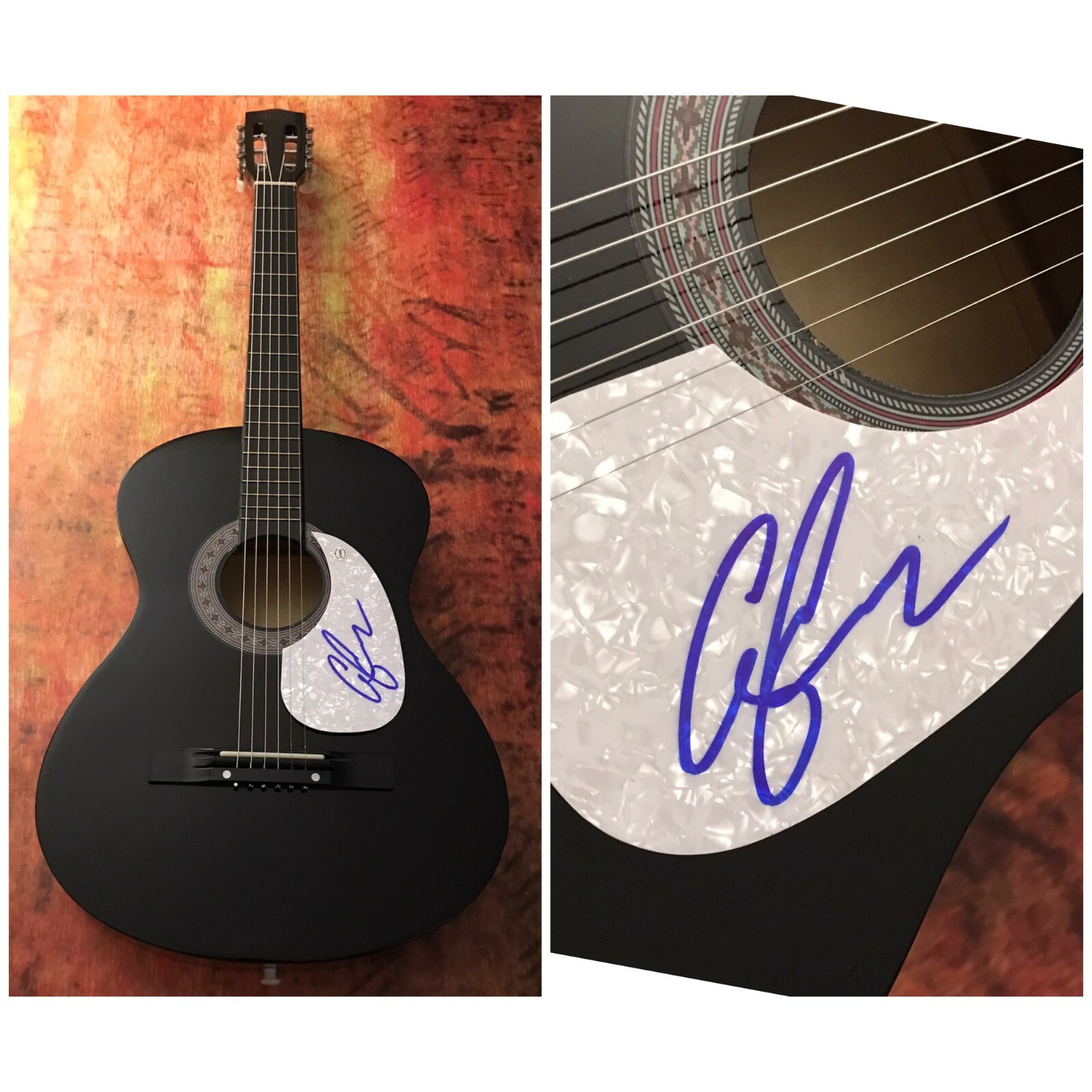 GFA And the Departed Star * CODY CANADA * Signed Acoustic Guitar PROOF C3 COA