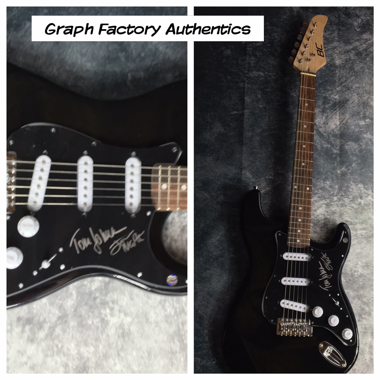 GFA Tom Johnston & John * THE DOOBIE BROTHERS * Signed Electric Guitar AD1 COA