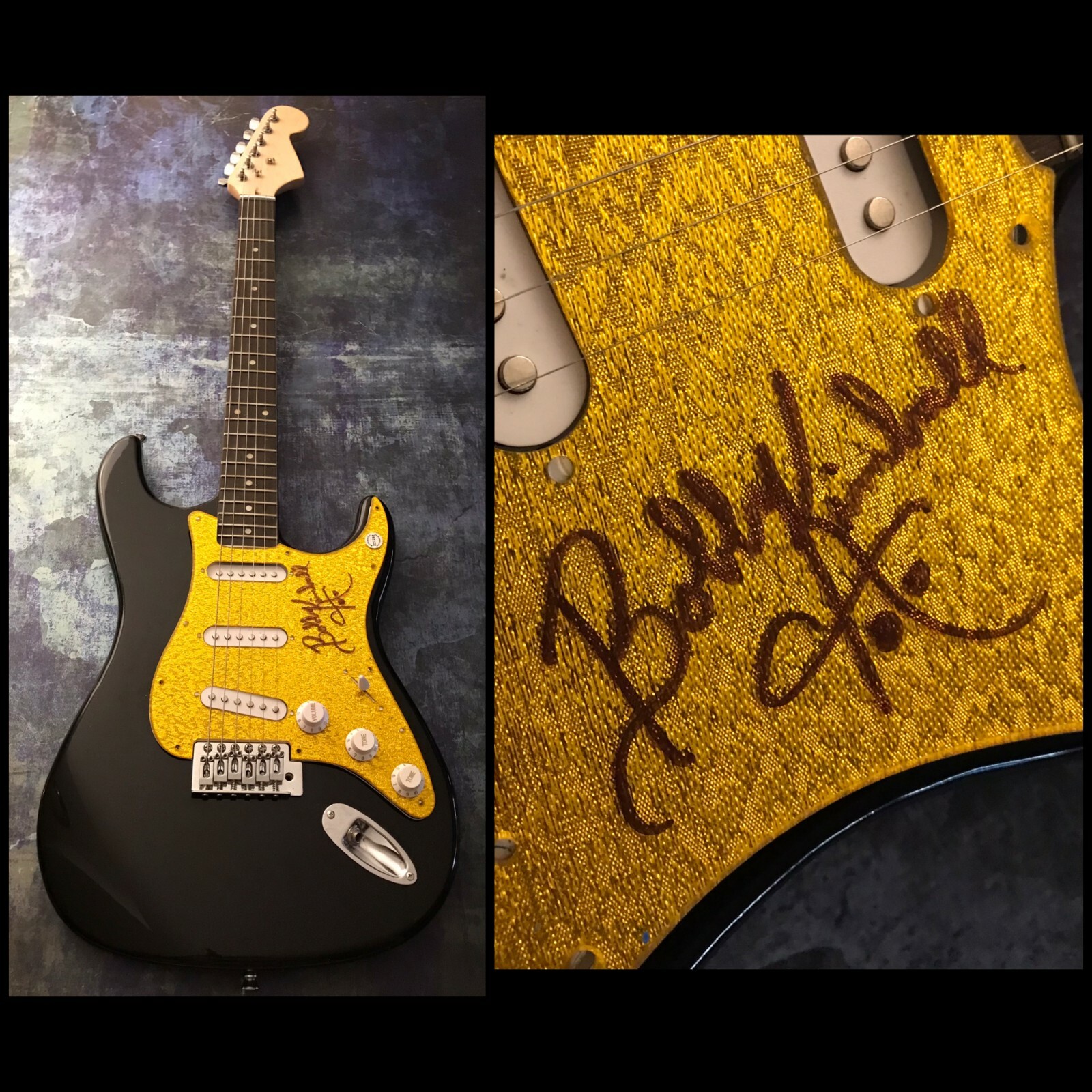GFA Toto Band Africa Singer * BOBBY KIMBALL * Signed Electric Guitar B3 COA