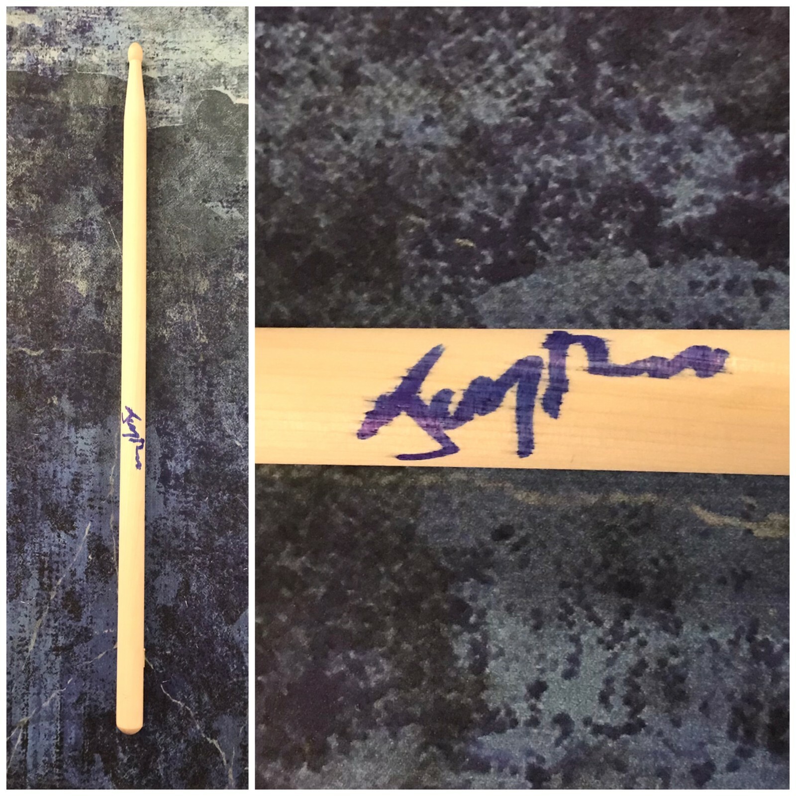 GFA Small Town Titans Drummer * JONNY ROSS * Signed Drumstick PROOF J1 COA